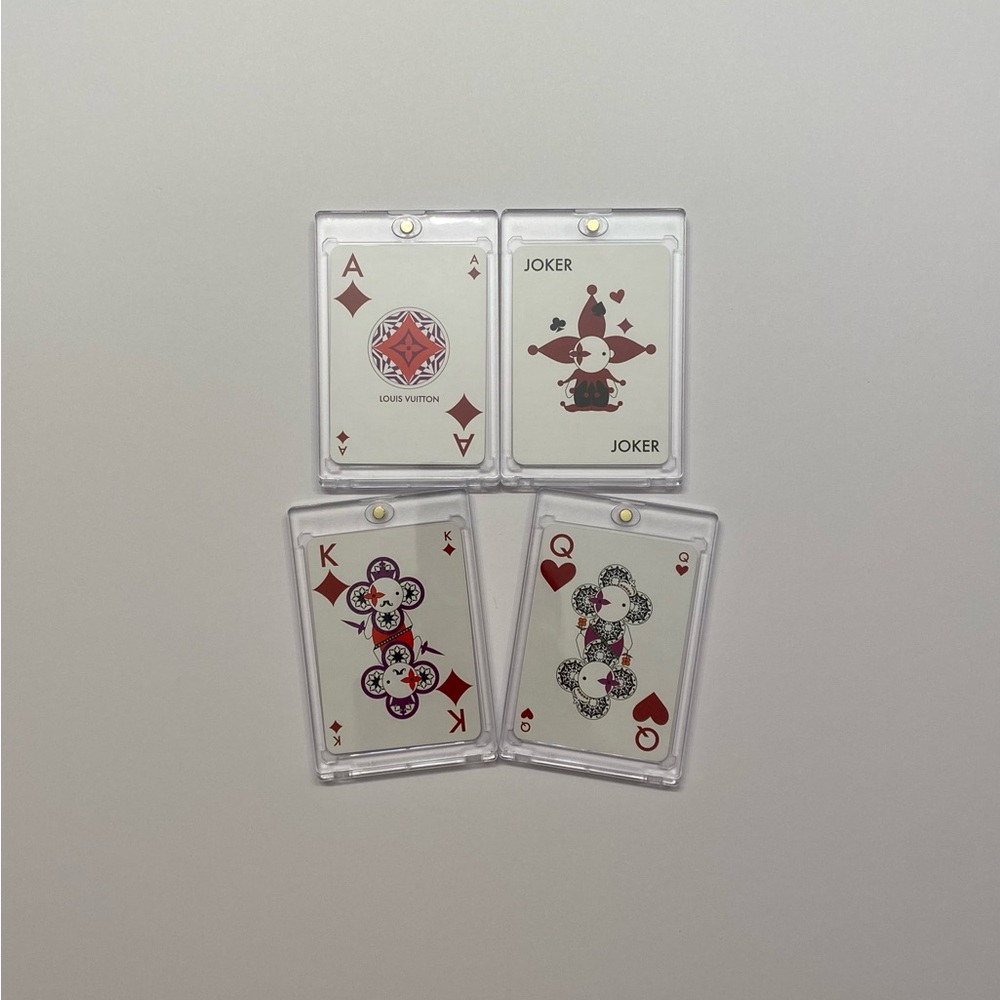 Louis Vuitton Vivienne Takashi Murakami Monogram Playing Cards Collection